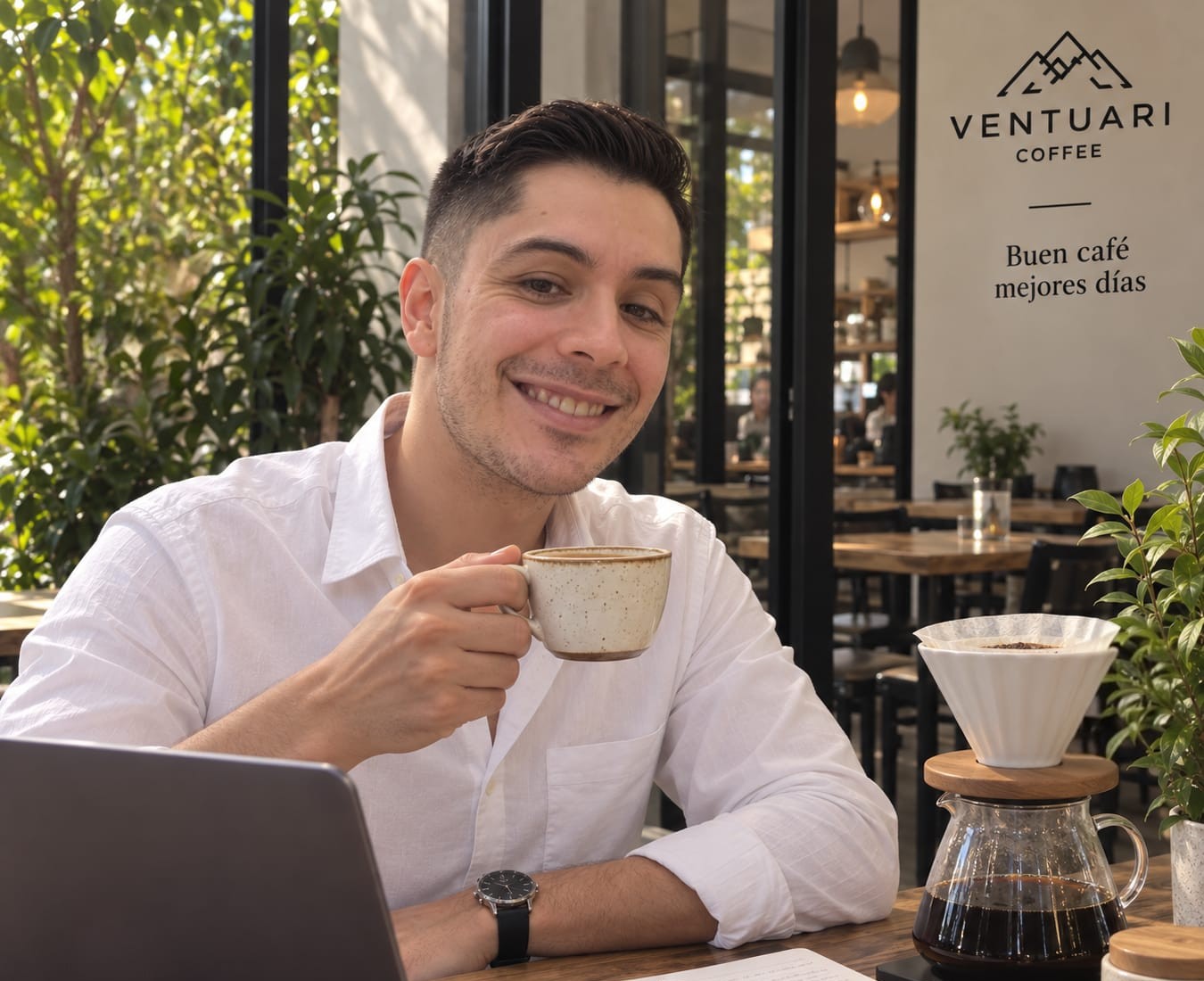 Jorge Farías, fundador de Ventuari Coffee