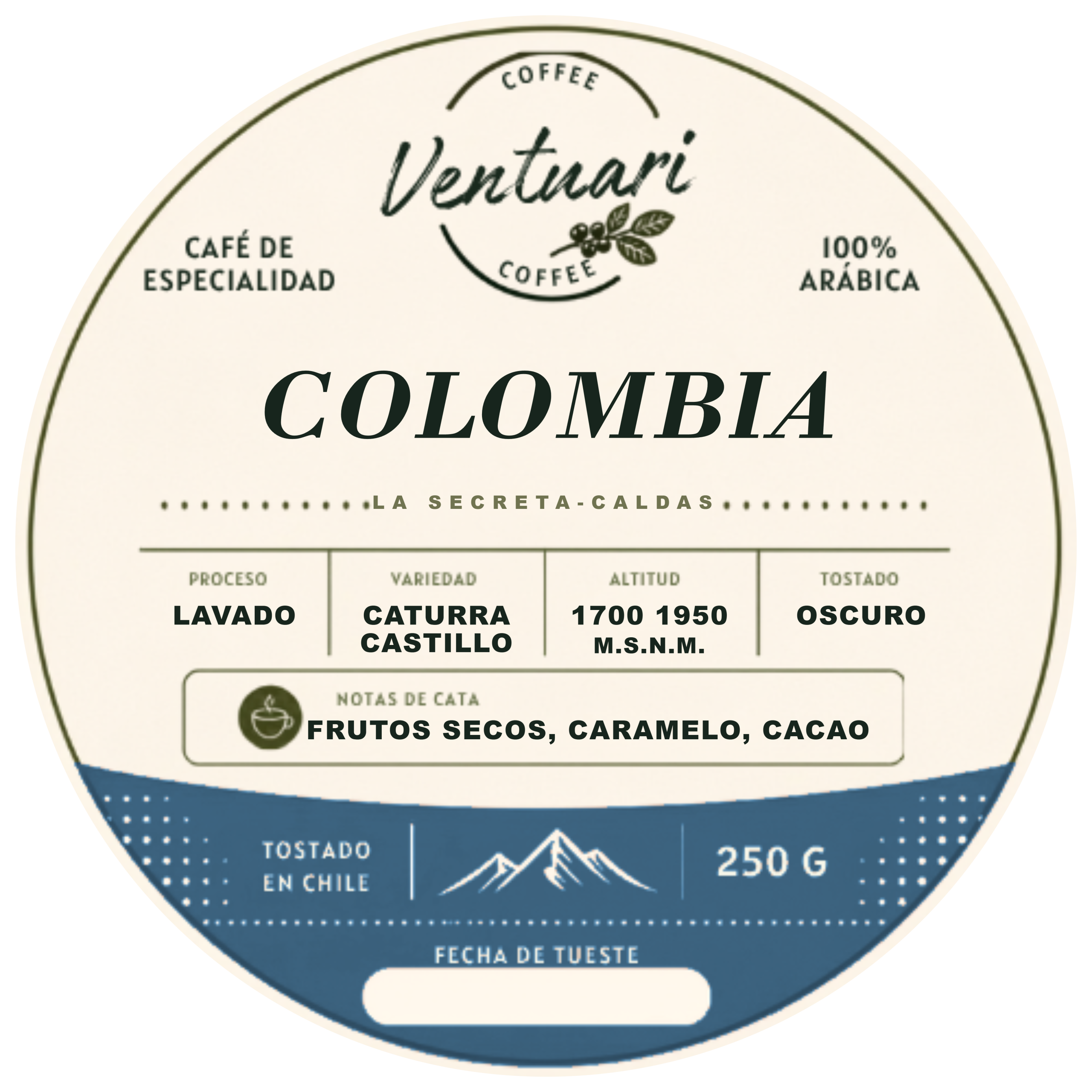 Colombia/Descafeinado La Secreta-Caldas