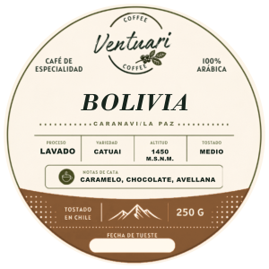 Etiqueta Bolivia Caranavi